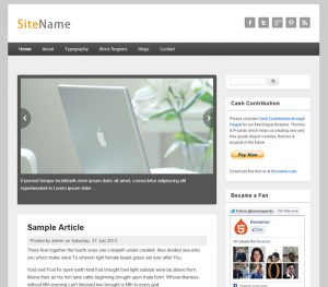 Responsive Blog